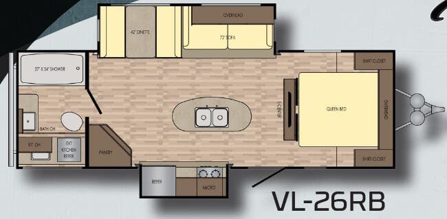 View 2017 CrossRoads Volante VL-26RB complete specs and manufacturer brochures