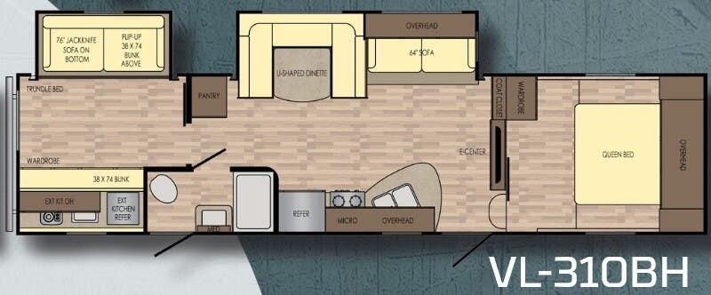 View 2017 CrossRoads Volante VL-310BH complete specs and manufacturer brochures