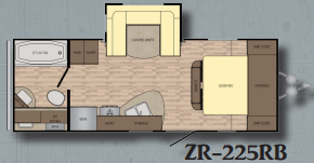 View 2017 CrossRoads Z-1 ZR-225RB complete specs and manufacturer brochures