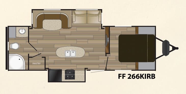 View 2017 Cruiser RV Fun Finder Signature 266KIRB complete specs and manufacturer brochures