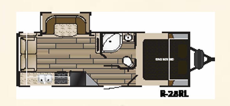 View 2017 Cruiser RV Radiance 28RL complete specs and manufacturer brochures