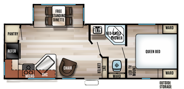 View 2017 Forest River Cherokee 244JR complete specs and manufacturer brochures
