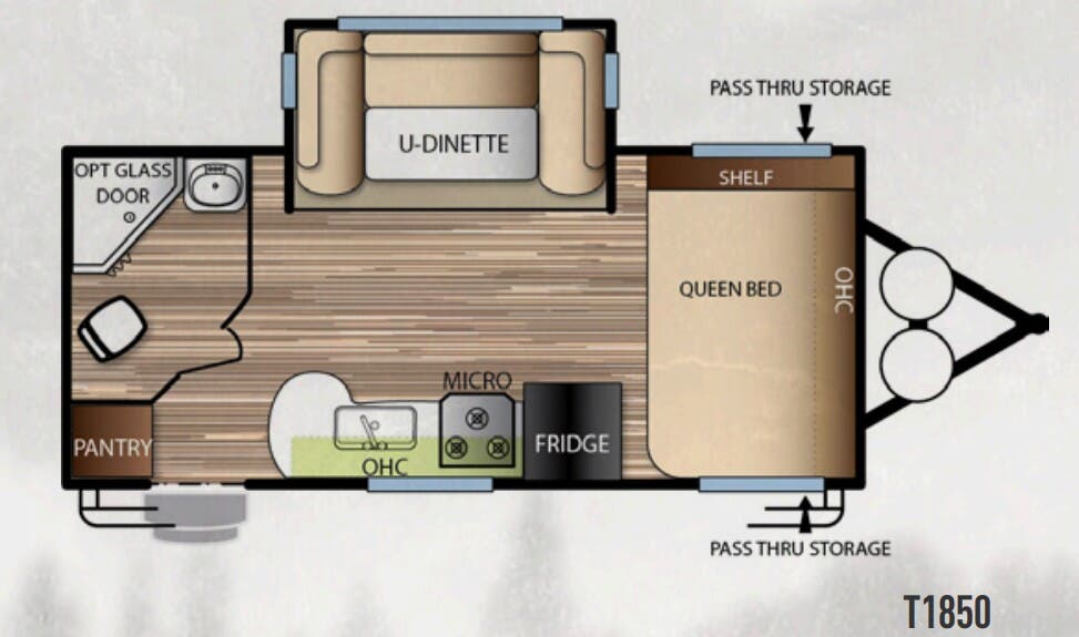 View 2017 Forest River EVO 1850 complete specs and manufacturer brochures