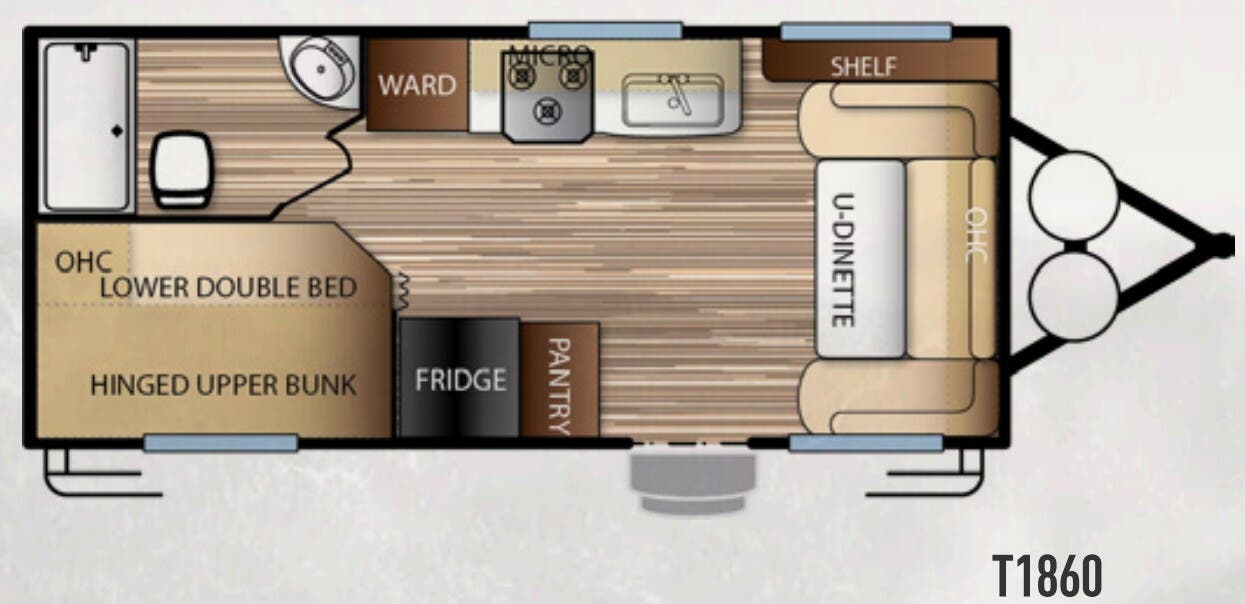 View 2017 Forest River EVO 1860 complete specs and manufacturer brochures