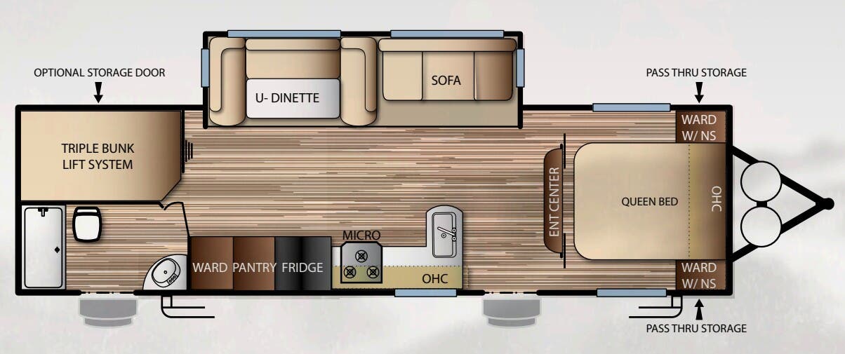 View 2017 Forest River EVO 2700 complete specs and manufacturer brochures
