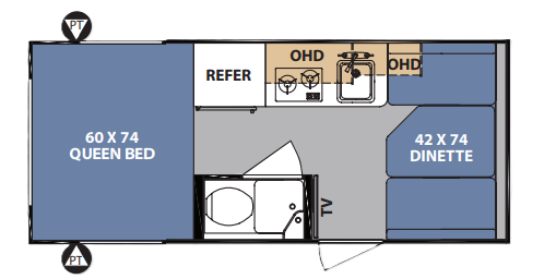 View 2017 Forest River R-Pod RP-171 complete specs and manufacturer brochures