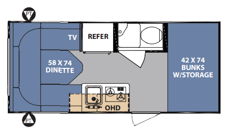 View 2017 Forest River R-Pod RP-172 complete specs and manufacturer brochures