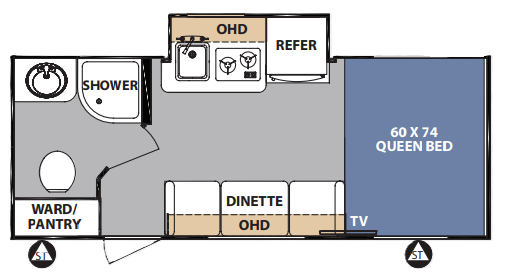 View 2017 Forest River R-Pod RP-180 complete specs and manufacturer brochures