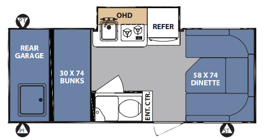 View 2017 Forest River R-Pod RP-182G complete specs and manufacturer brochures