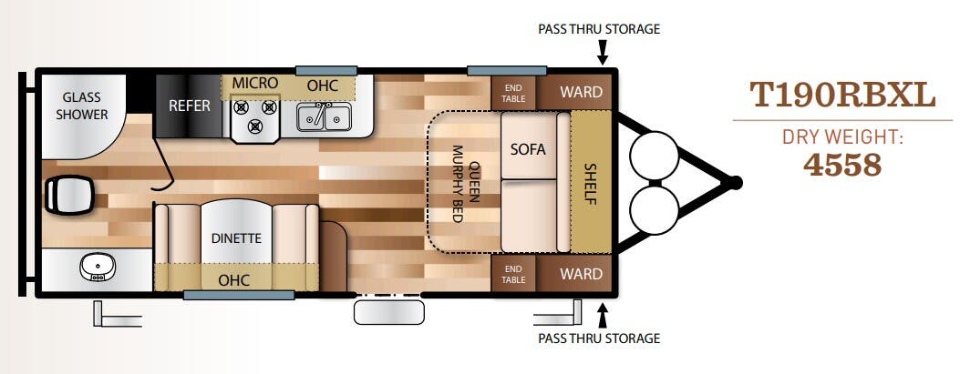 View 2017 Forest River Salem Cruise Lite 190RBXL complete specs and manufacturer brochures