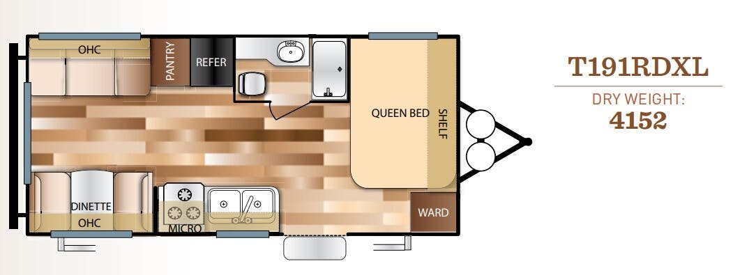 View 2017 Forest River Salem Cruise Lite 191RDXL complete specs and manufacturer brochures