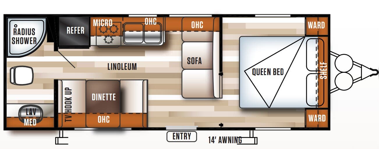 View 2017 Forest River Salem Cruise Lite 241QBXL complete specs and manufacturer brochures