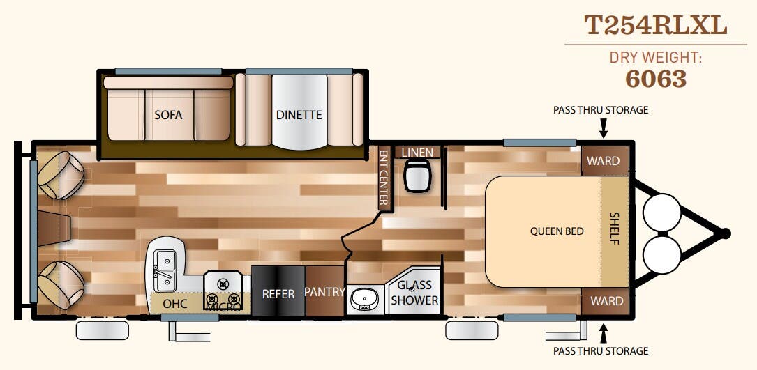 View 2017 Forest River Salem Cruise Lite 254RLXL complete specs and manufacturer brochures