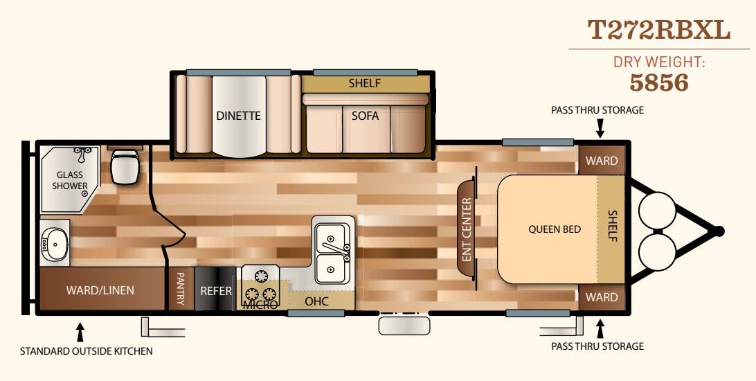 View 2017 Forest River Salem Cruise Lite 272RBXL complete specs and manufacturer brochures