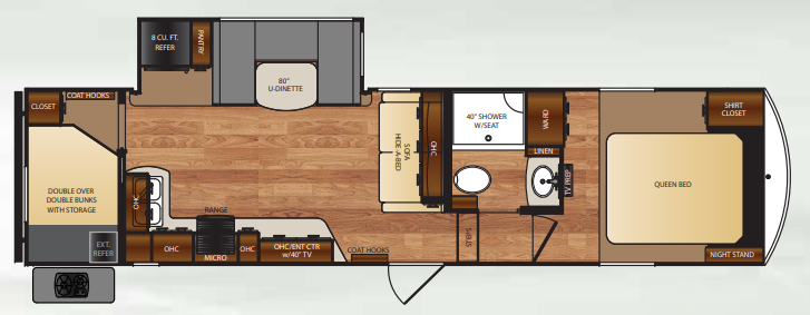 View 2017 Forest River Wildcat 28BH complete specs and manufacturer brochures