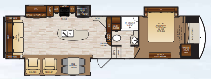View 2017 Forest River Wildcat 32WB complete specs and manufacturer brochures