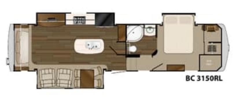 View 2017 Heartland Big Country 3150RL complete specs and manufacturer brochures