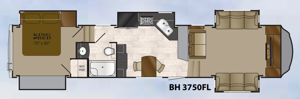 View 2017 Heartland Bighorn 3750FL complete specs and manufacturer brochures