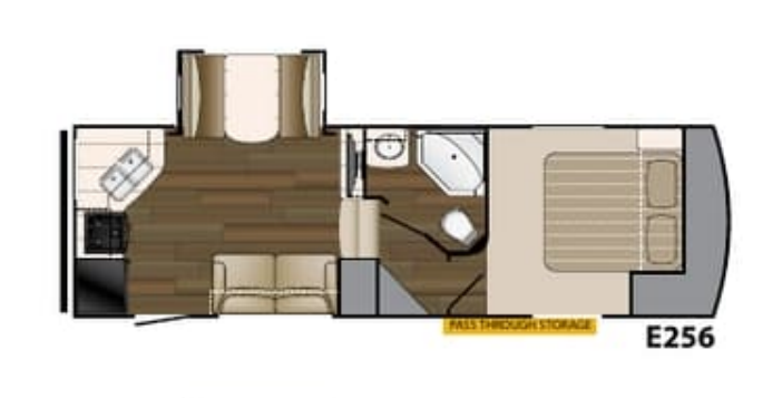 View 2017 Heartland ElkRidge Xtreme Light E256 complete specs and manufacturer brochures