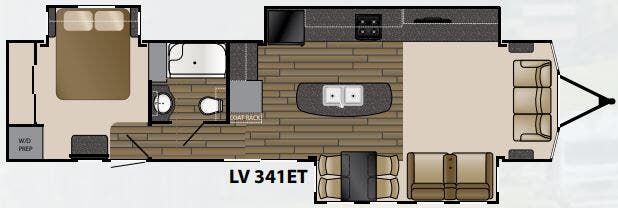 View 2017 Heartland Lakeview 341 ET complete specs and manufacturer brochures