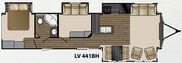 View 2017 Heartland Lakeview 441 BH complete specs and manufacturer brochures