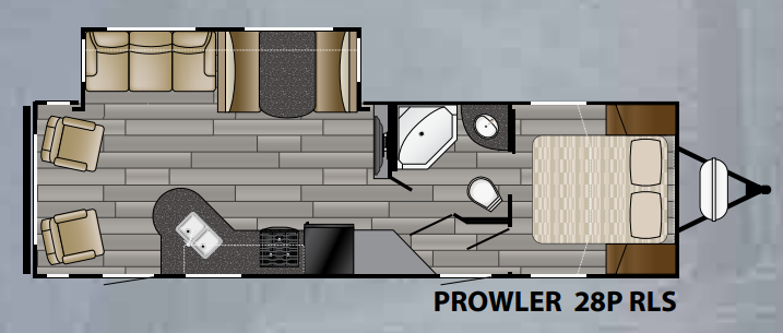 View 2017 Heartland Prowler 28P RLS complete specs and manufacturer brochures