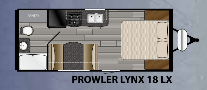 View 2017 Heartland Prowler Lynx 18LX complete specs and manufacturer brochures