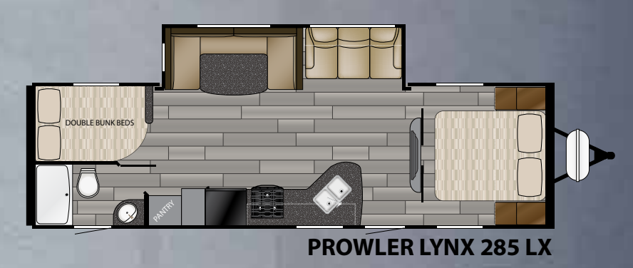View 2017 Heartland Prowler Lynx 285LX complete specs and manufacturer brochures