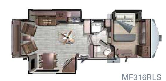 View 2017 Highland Ridge Mesa Ridge MF316RLS complete specs and manufacturer brochures