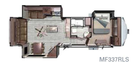 View 2017 Highland Ridge Mesa Ridge MF337RLS complete specs and manufacturer brochures