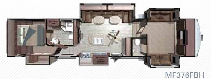 View 2017 Highland Ridge Mesa Ridge MF376FBH complete specs and manufacturer brochures