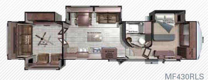 View 2017 Highland Ridge Mesa Ridge MF430RLS complete specs and manufacturer brochures