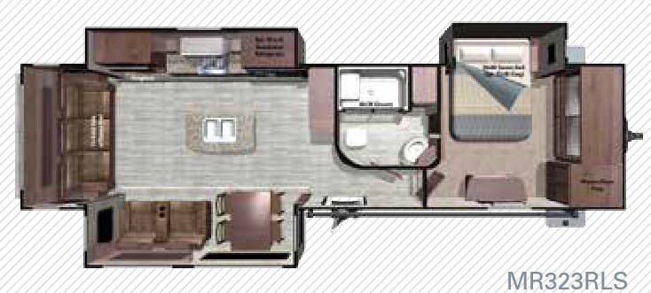 View 2017 Highland Ridge Mesa Ridge MR323RLS complete specs and manufacturer brochures
