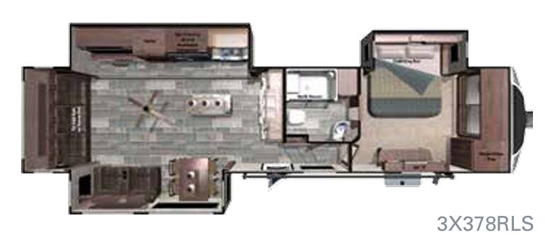 View 2017 Highland Ridge Open Range 3X 3X378RLS complete specs and manufacturer brochures