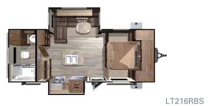 View 2017 Highland Ridge Open Range Light LT216RBS complete specs and manufacturer brochures