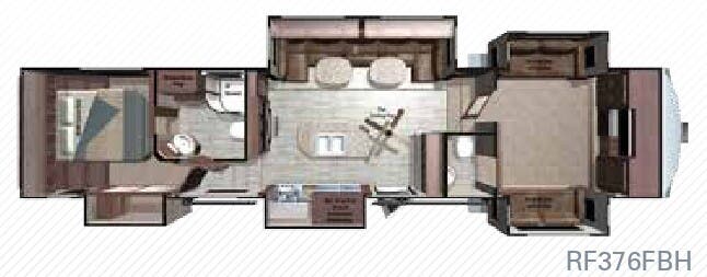 View 2017 Highland Ridge Open Range Roamer RF376FBH complete specs and manufacturer brochures