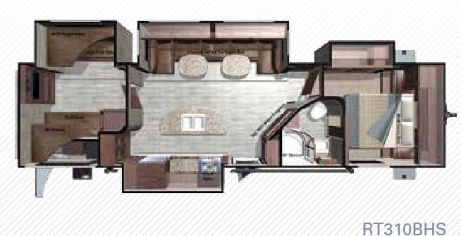 View 2017 Highland Ridge Open Range Roamer RT310BHS complete specs and manufacturer brochures