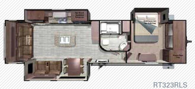 View 2017 Highland Ridge Open Range Roamer RT323RLS complete specs and manufacturer brochures