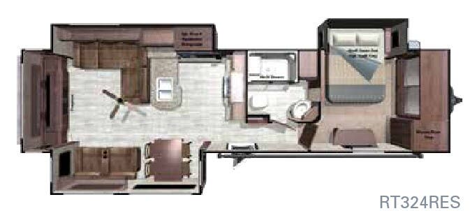 View 2017 Highland Ridge Open Range Roamer RT324RES complete specs and manufacturer brochures