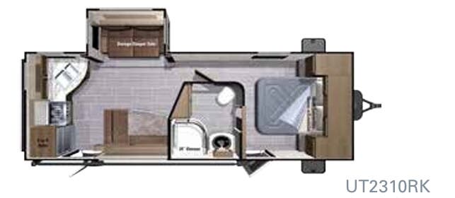 View 2017 Highland Ridge Open Range Ultra Lite UT2310RK complete specs and manufacturer brochures
