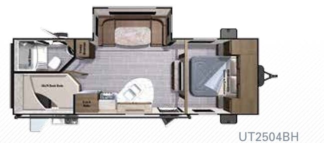 View 2017 Highland Ridge Open Range Ultra Lite UT2504BH complete specs and manufacturer brochures