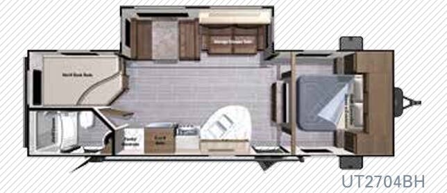 View 2017 Highland Ridge Open Range Ultra Lite UT2704BH complete specs and manufacturer brochures