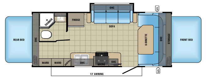 View 2017 Jayco Jay Feather X23B complete specs and manufacturer brochures