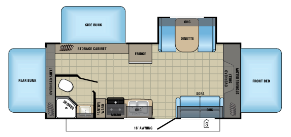 View 2017 Jayco Jay Feather X23F complete specs and manufacturer brochures