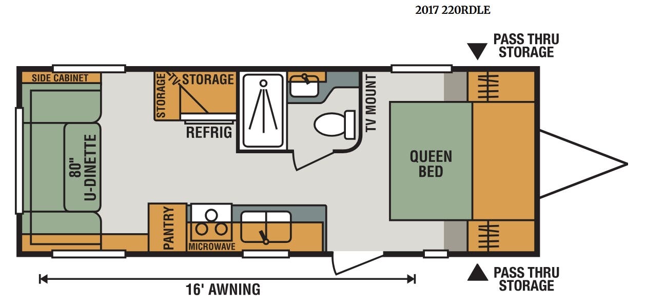 View 2017 K-Z Sportsmen LE 220RDLE complete specs and manufacturer brochures