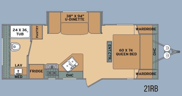View 2017 Shasta Oasis 21RB complete specs and manufacturer brochures