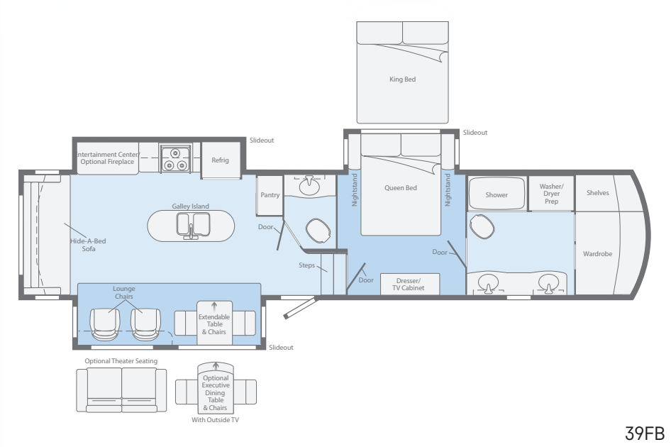 View 2017 Winnebago Destination 39FB complete specs and manufacturer brochures