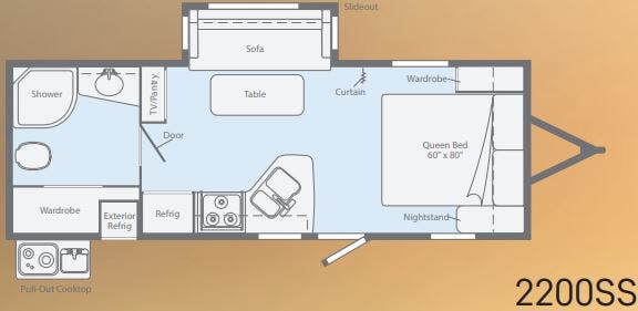 View 2017 Winnebago Minnie 2200SS complete specs and manufacturer brochures
