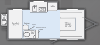 View 2017 Winnebago Minnie Drop 170K complete specs and manufacturer brochures