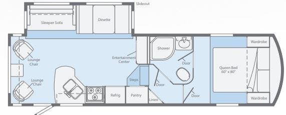 View 2017 Winnebago Voyage Lite 27RLS complete specs and manufacturer brochures